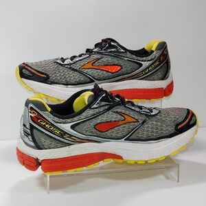 Brooks Ghost 7 Mens 9.5 Med Silver Classic Running Athletic Shoes (EU 43 UK 8.5)
